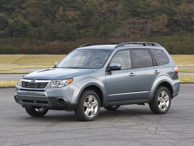 2011 Subaru Forester Incentives