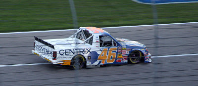 A NASCAR Toyota Tundra owned by Randy Moss.